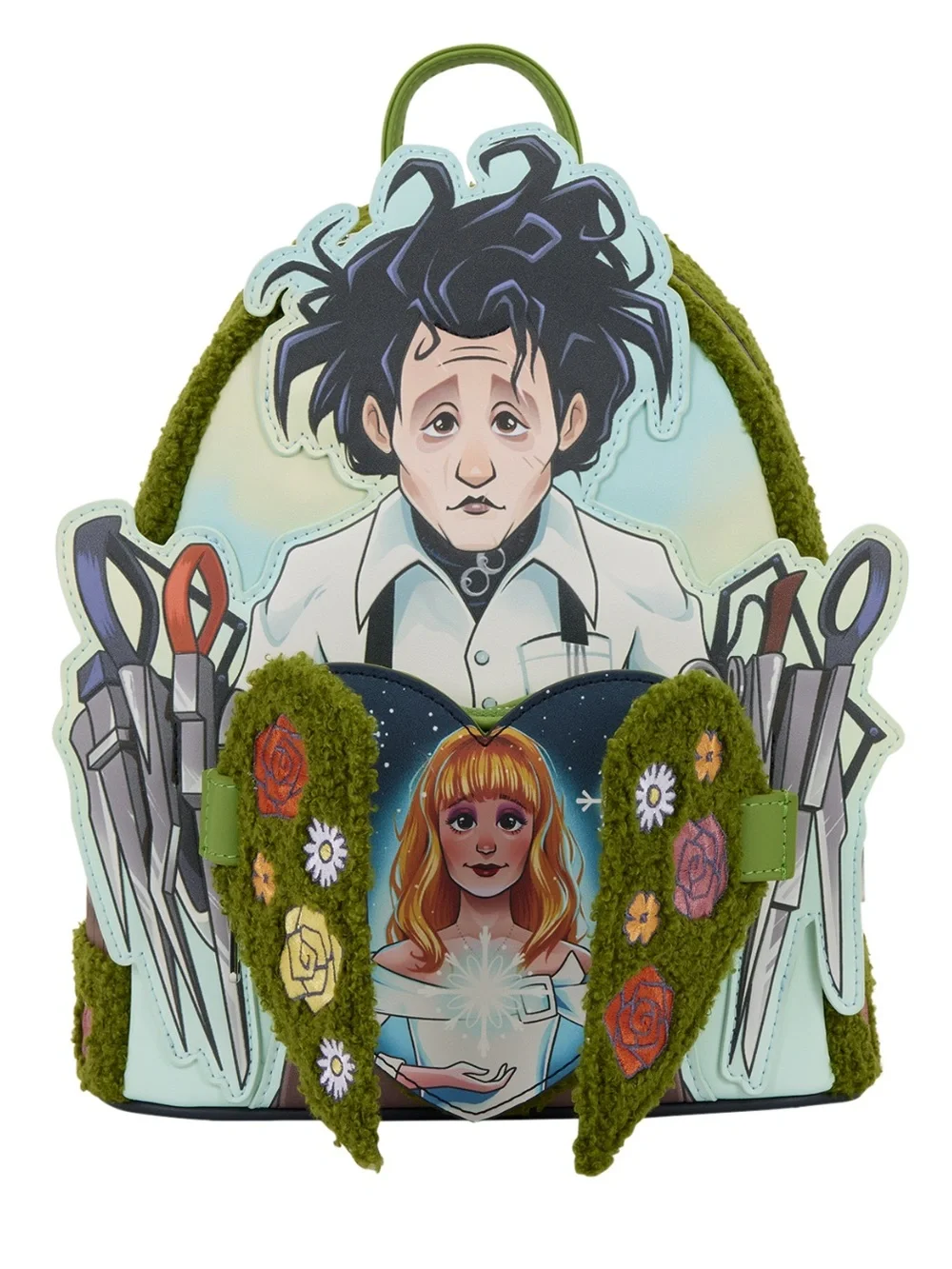 Loungefly Edward Scissorhands Sherpa Mini Backpack